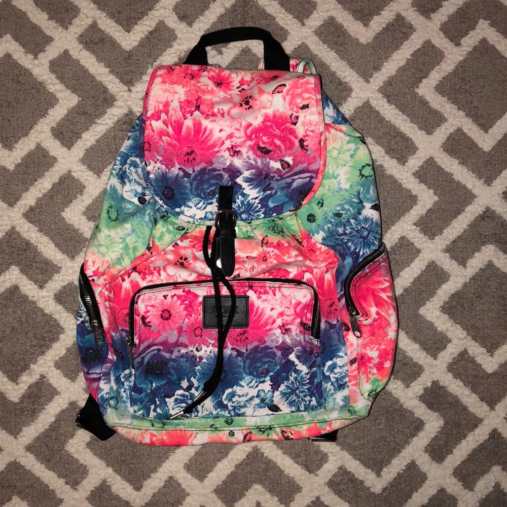 LOVE pink backpack